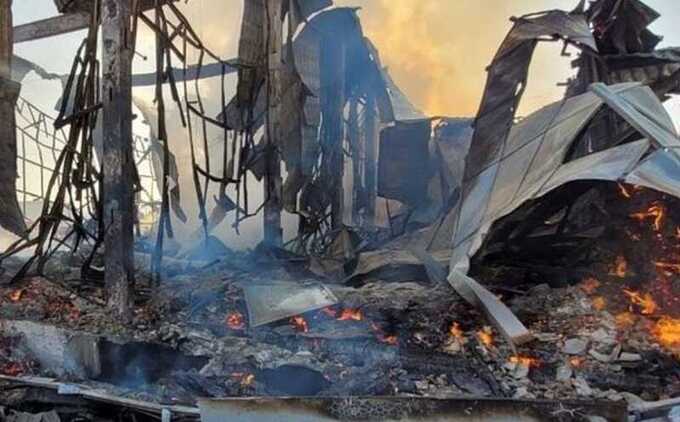 Пожар сжёг дачный поселок в Забайкалье
