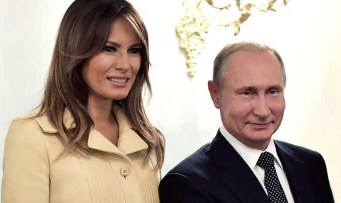 Мелания Трамп «хорошо относится» к Путину — заявил президент США